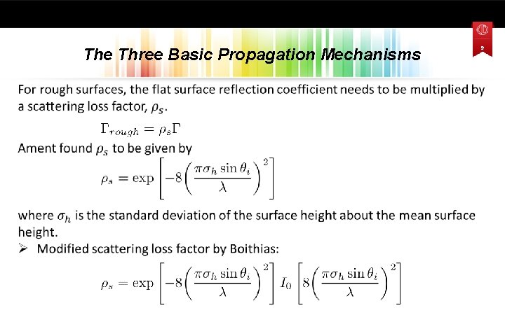 The Three Basic Propagation Mechanisms • 9 