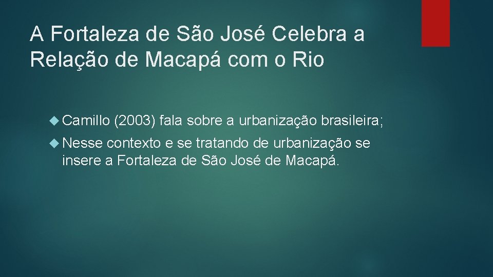 A Fortaleza de São José Celebra a Relação de Macapá com o Rio Camillo