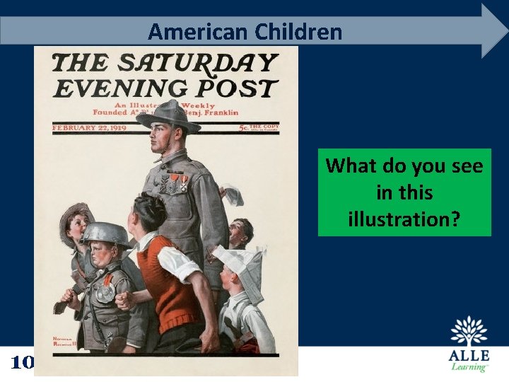 American Children What do you see in this illustration? 10 10 