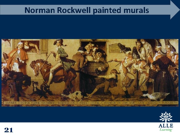 Norman Rockwell painted murals 21 21 