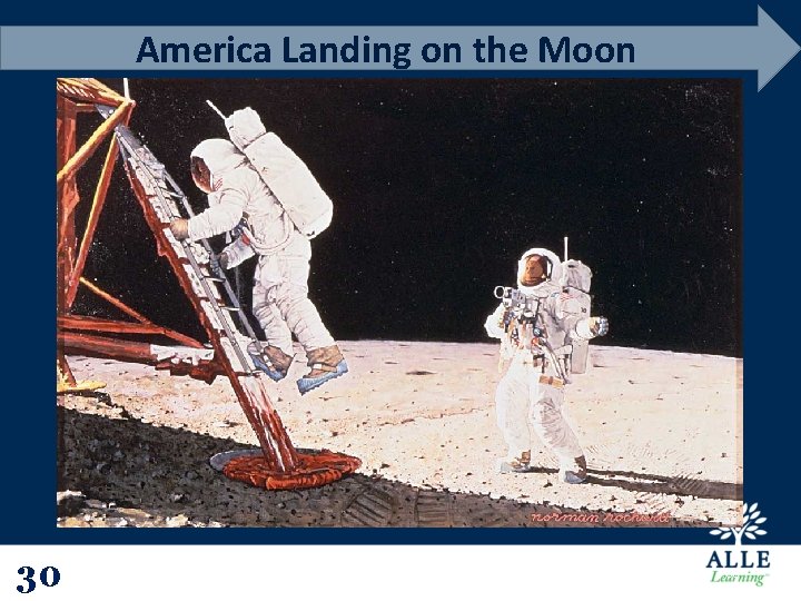 America Landing on the Moon 30 30 