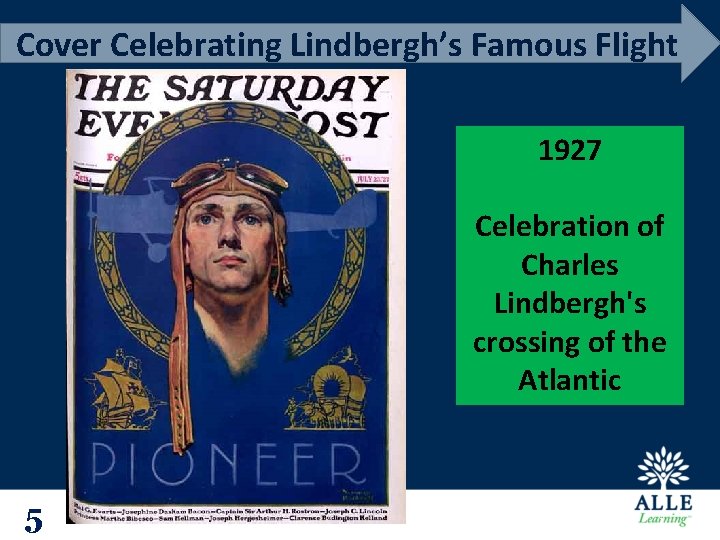 Cover Celebrating Lindbergh’s Famous Flight 1927 Celebration of Charles Lindbergh's crossing of the Atlantic