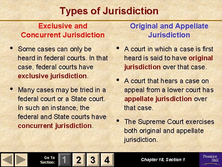 Supreme Court Exclusive Jurisdiction 2025