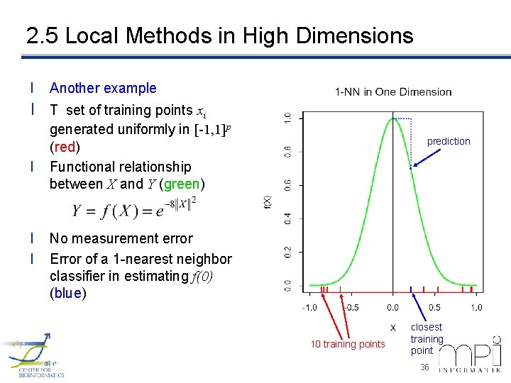 2. 5 Local Methods in High Dimensions l Another example l T set of