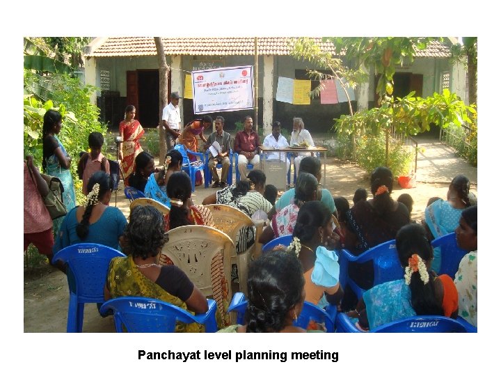 Panchayat level planning meeting 