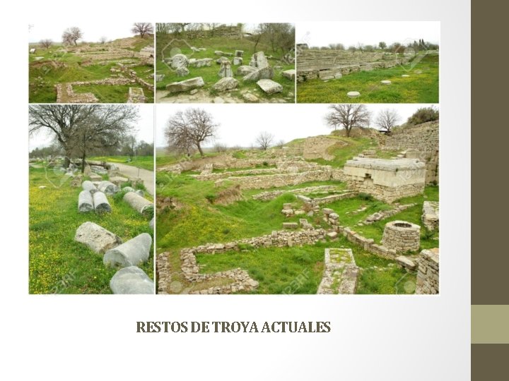 RESTOS DE TROYA ACTUALES 