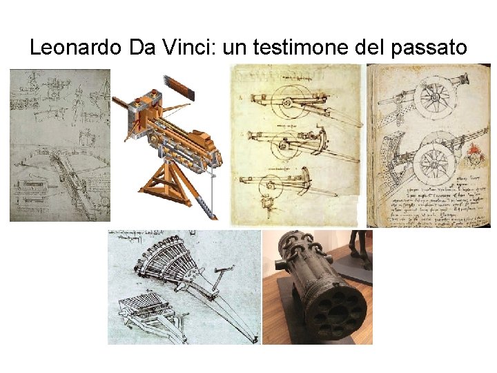 Leonardo Da Vinci: un testimone del passato 