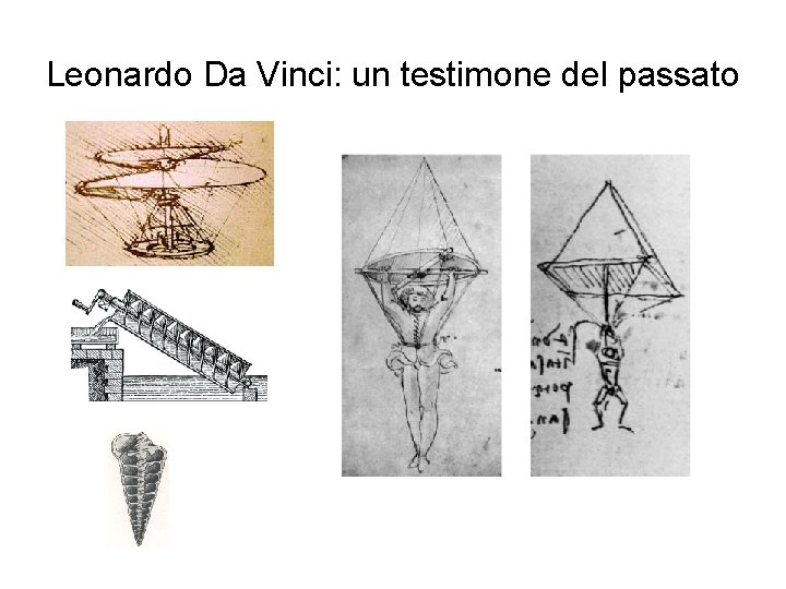 Leonardo Da Vinci: un testimone del passato 