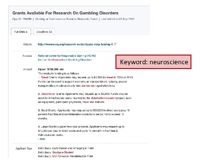 Keyword: neuroscience 