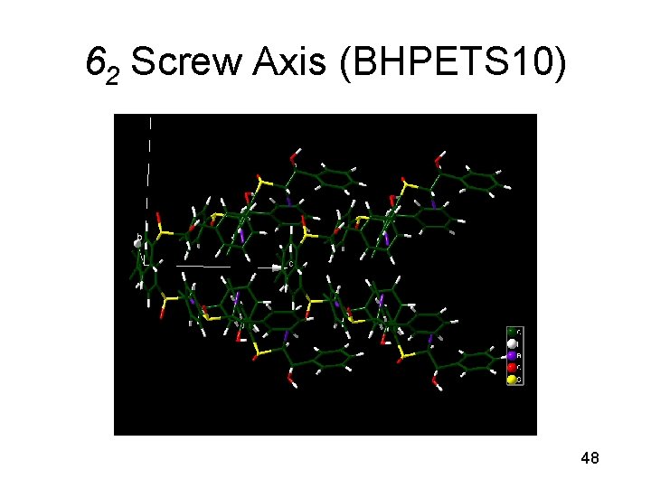 62 Screw Axis (BHPETS 10) 48 