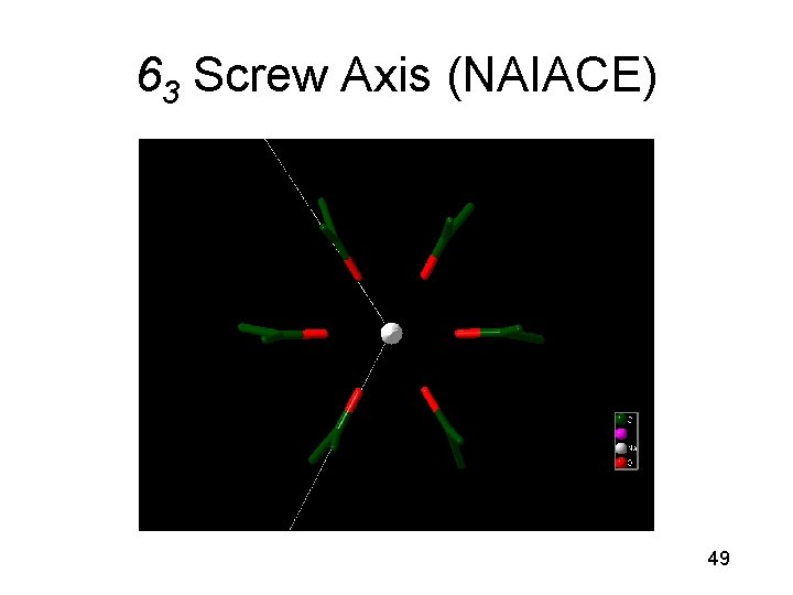 63 Screw Axis (NAIACE) 49 