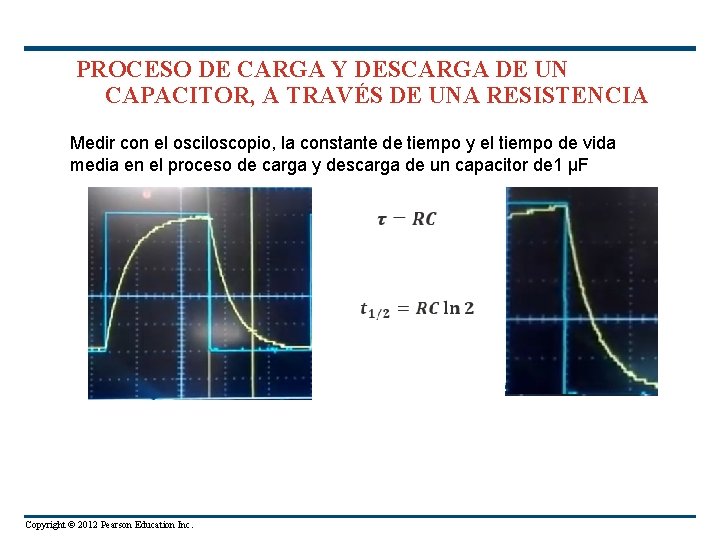 PROCESO DE CARGA Y DESCARGA DE UN CAPACITOR, A TRAVÉS DE UNA RESISTENCIA Medir