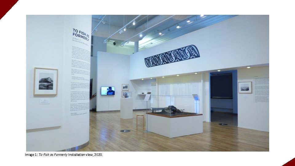 Image 1: To Fish as Formerly Installation view, 2020. 