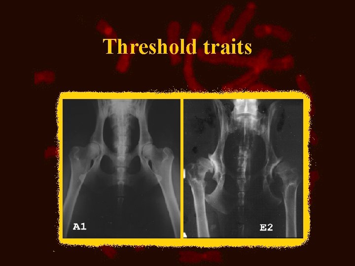 Threshold traits 