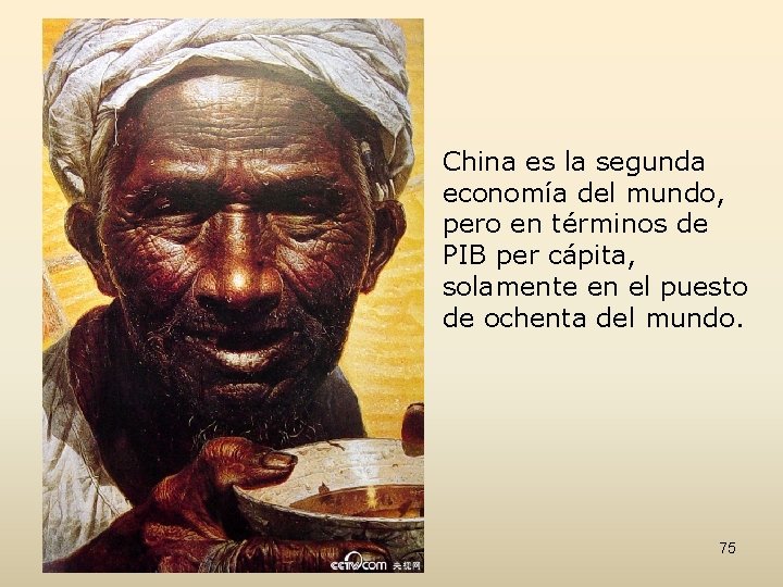 China es la segunda economía del mundo, pero en términos de PIB per cápita,