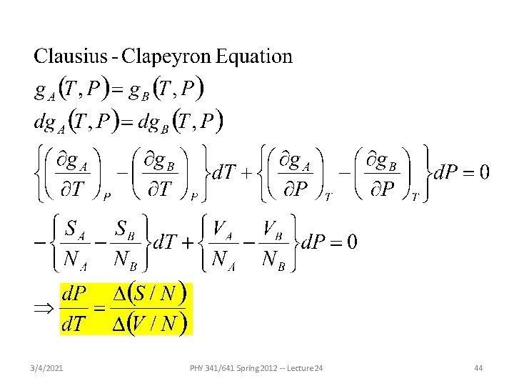 3/4/2021 PHY 341/641 Spring 2012 -- Lecture 24 44 3/4/2021 PHY 341/641 Spring 2012 -- Lecture 24 44