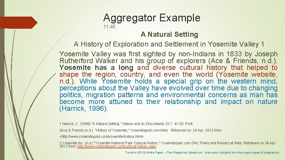 Aggregator Example 11. 45 A Natural Setting A History of Exploration and Settlement in Aggregator Example 11. 45 A Natural Setting A History of Exploration and Settlement in