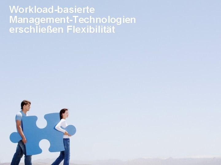  Workload-basierte Management-Technologien erschließen Flexibilität 4 © Novell, Inc. Alle Rechte vorbehalten. 