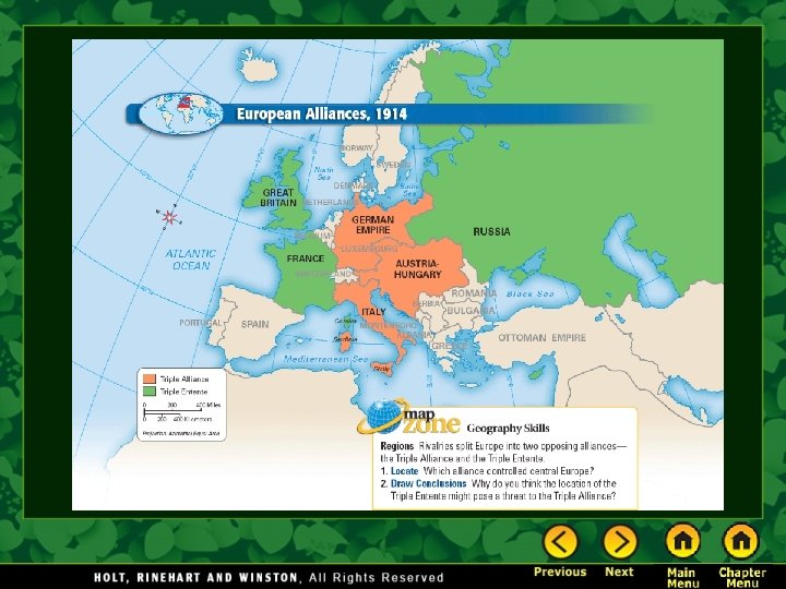 World War I Chapter 15 Section 1 World