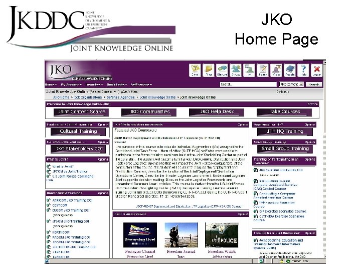 JKO Home Page 8 