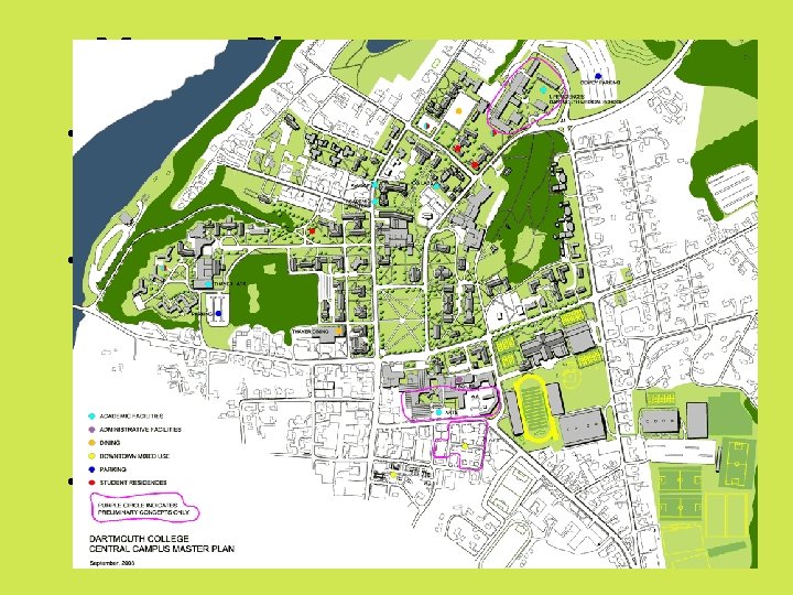 Master Plan • long term perspective plan for guiding the sustainable planned development of