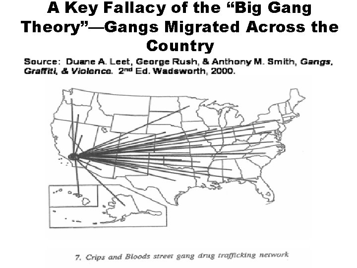 A Key Fallacy of the “Big Gang Theory”—Gangs Migrated Across the Country A Key Fallacy of the “Big Gang Theory”—Gangs Migrated Across the Country