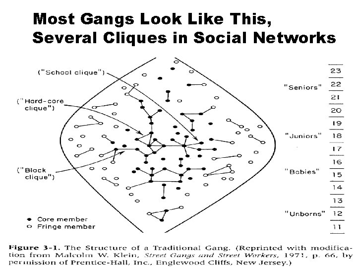 Most Gangs Look Like This, Several Cliques in Social Networks Most Gangs Look Like This, Several Cliques in Social Networks