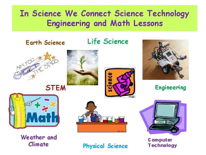 In Science We Connect Science Technology Engineering and Math Lessons Earth Science Life Science