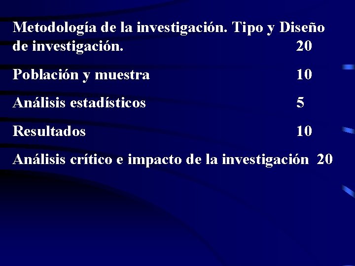 Metodología de la investigación. Tipo y Diseño de investigación. 20 Población y muestra 10