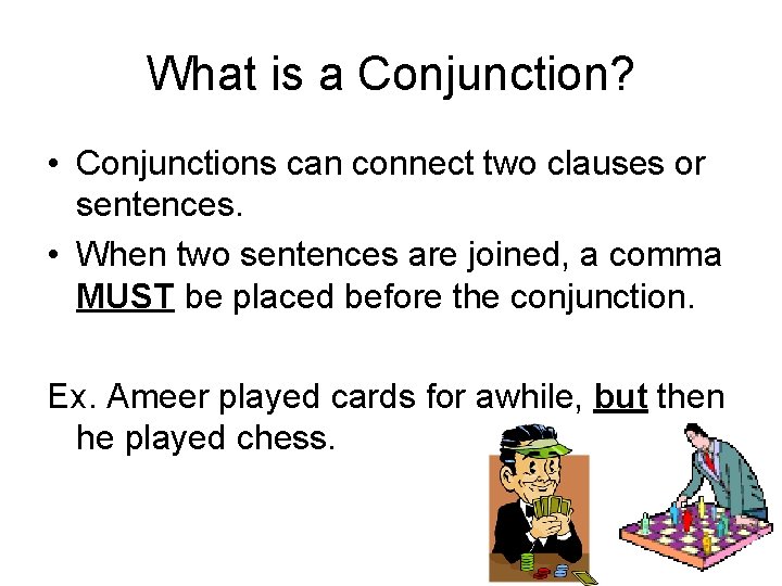 Conjunctions And Interjections Dr Ammar Altemimi What Is