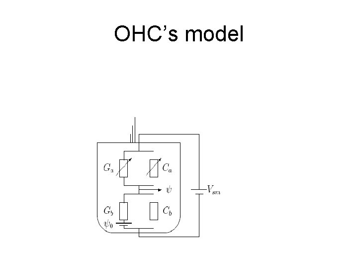 OHC’s model 