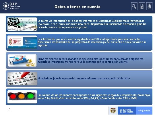 Datos a tener en cuenta La fuente de información del presente informe es el