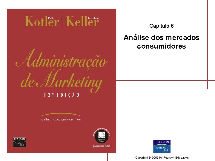 Capítulo 6 Análise dos mercados consumidores Copyright © 2006 by Pearson Education 