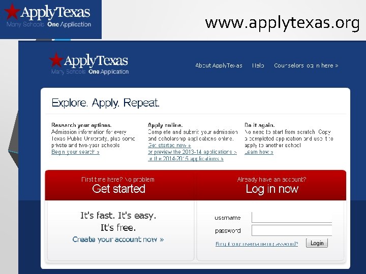 www. applytexas. org 