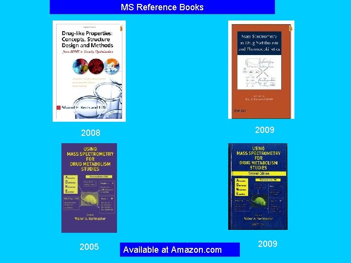 MS Reference Books 2009 2008 2005 Available at Amazon. com 2009 