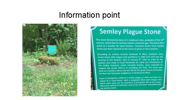 Information point 