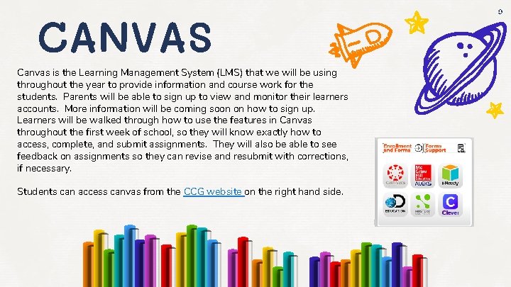 CANVAS Canvas is the Learning Management System (LMS) that we will be using throughout