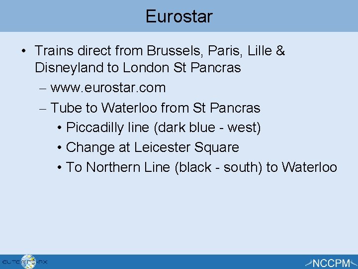 Eurostar • Trains direct from Brussels, Paris, Lille & Disneyland to London St Pancras