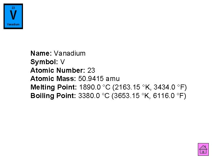 Atomic Number 23