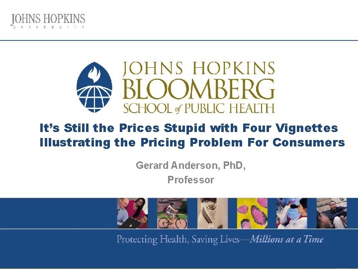 It’s Still the Prices Stupid with Four Vignettes Illustrating the Pricing Problem For Consumers