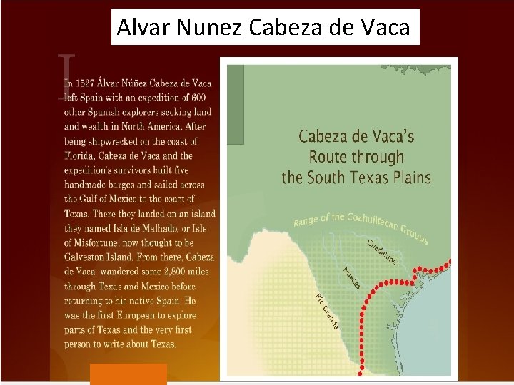 Alvar Nunez Cabeza de Vaca 