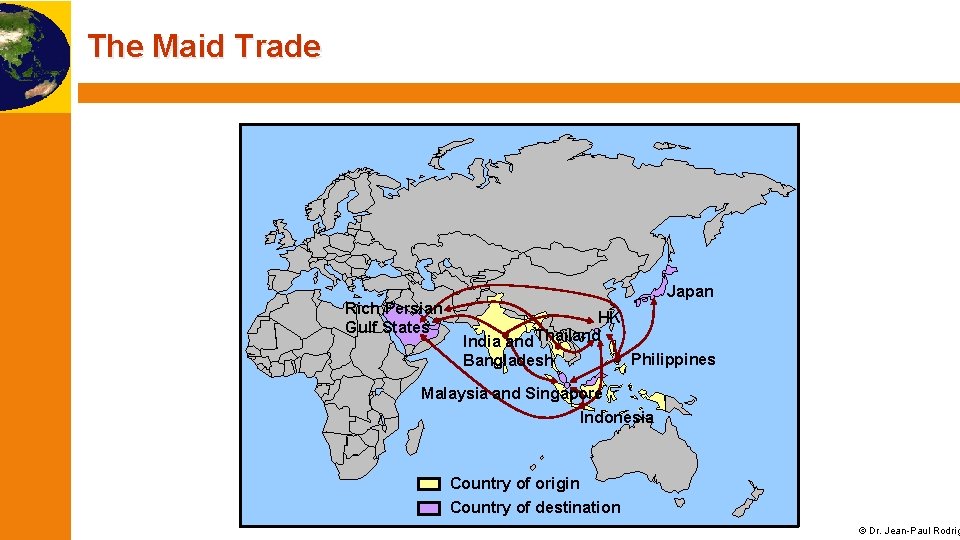 The Maid Trade Rich Persian Gulf States Japan HK India and Thailand Bangladesh Philippines