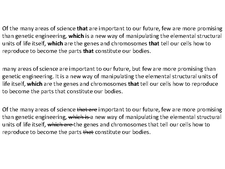 Of the many areas of science that are important to our future, few are Of the many areas of science that are important to our future, few are