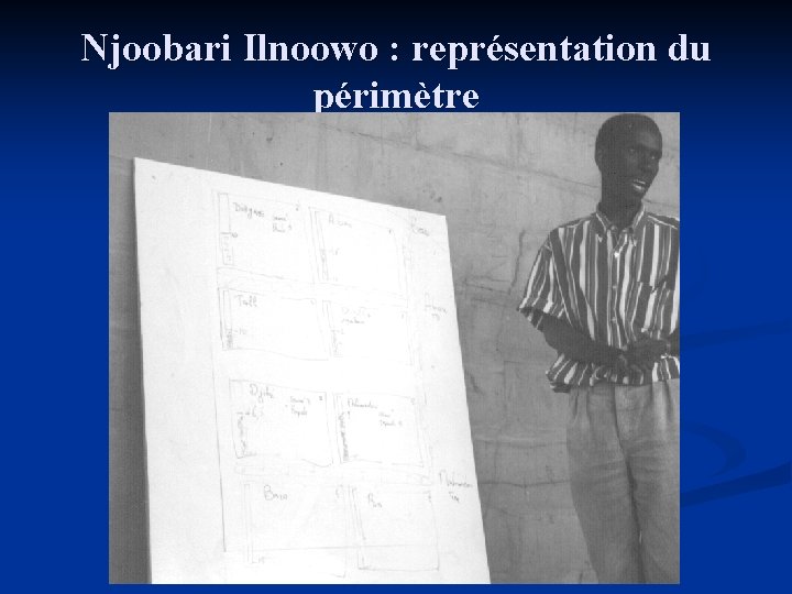 Njoobari Ilnoowo : représentation du périmètre 