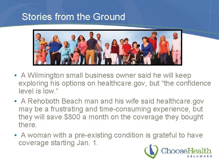 Stories from the Ground • A Wilmington small business owner said he will keep