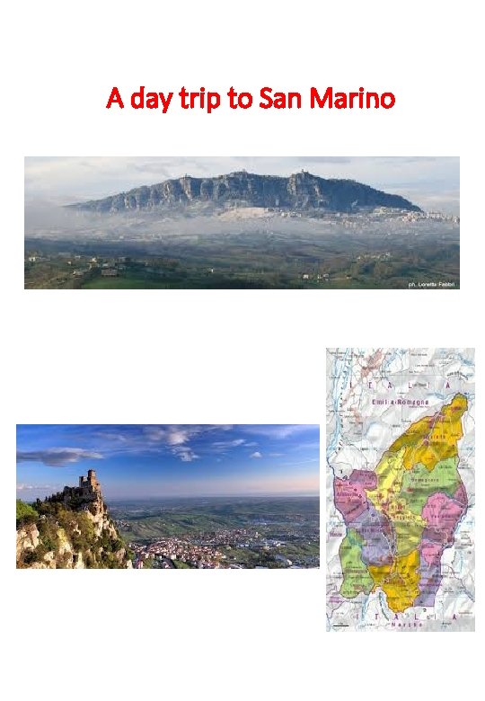 A day trip to San Marino 