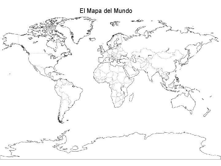 El Mapa del Mundo 