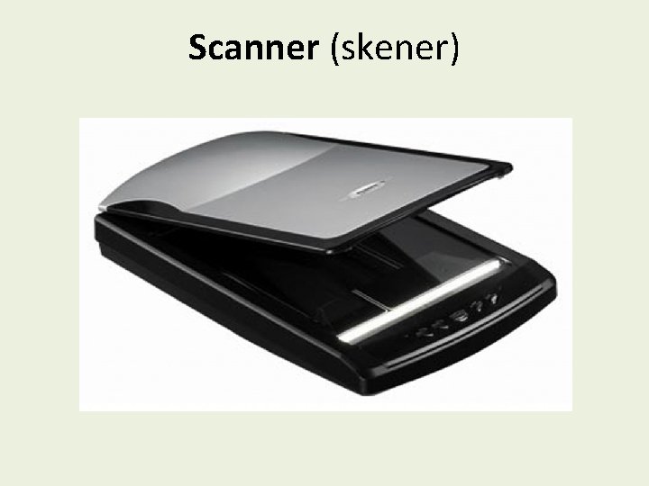 Scanner (skener) 
