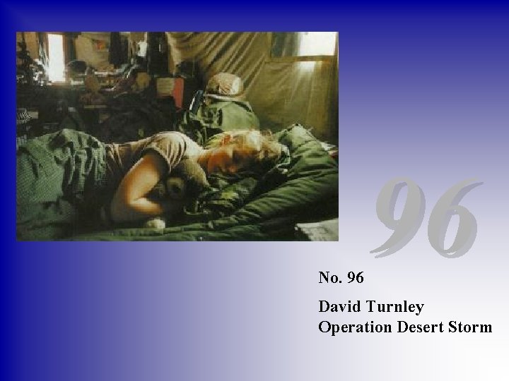 No. 96 96 David Turnley Operation Desert Storm 