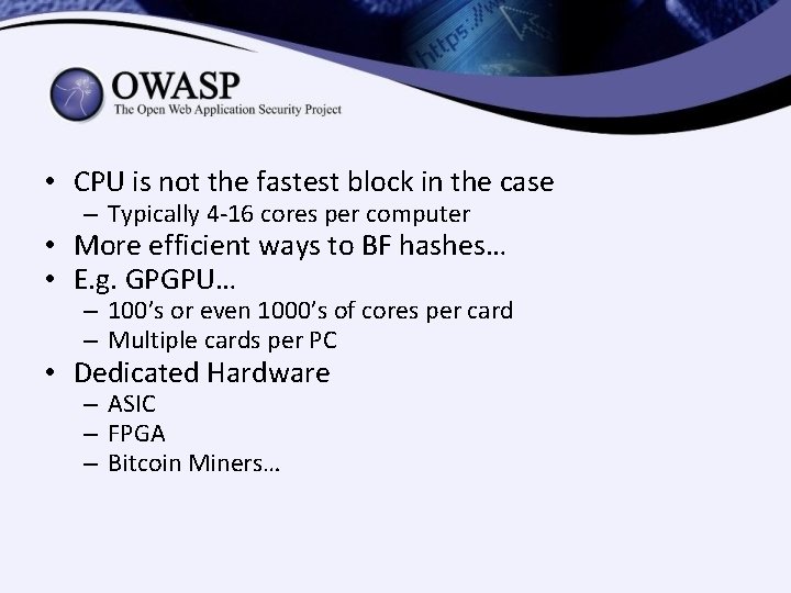 • CPU is not the fastest block in the case – Typically 4 • CPU is not the fastest block in the case – Typically 4